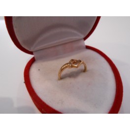 złoty pierścionek 585   14k r12