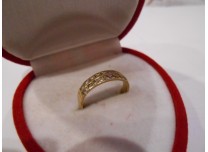 złoty pierścionek 585   14k r14